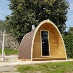 lovisa pod sauna with porch