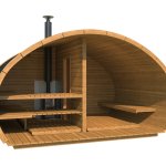 ulla ft oval sauna with terrace