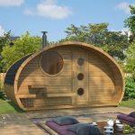 ulla ft oval sauna with terrace